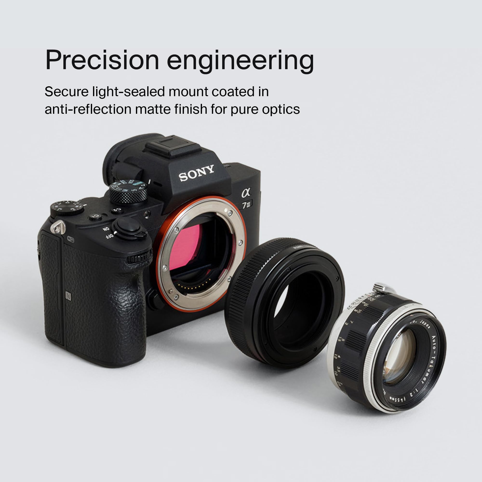 Urth Lens Mount Adapter: Compatible With M42 Lens To Sony E Camera Body (Extendable)